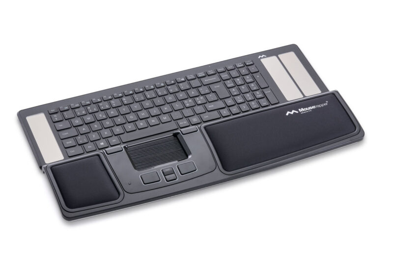 Mousetrapper Advance svart og tastatur