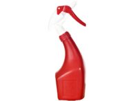 Sprayflaske PLS WC standard dyse rød