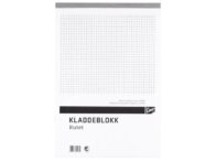 Kladdeblokk EMO A4 stift 60g 100bl rute