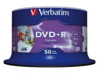 DVD+R VERBATIM 4.7GB 16X Print Spin (50