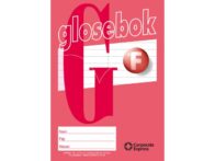 Glosebok A5 70g 24bl 9mm delelinje