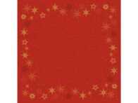 Duk DUNICEL 84x84cm Star rød (20)