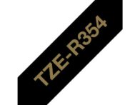 Tape BROTHER TZER354 gull/sort 24mm