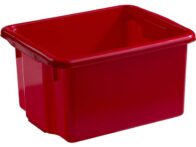 Oppbevaringsboks NORDISKA PLAST 15L rød