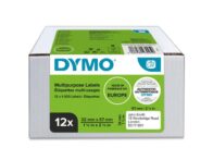 Etikett DYMO Universal 57x32mmx1000 (12