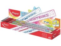 Linjal MAPED 20cm PP assortert