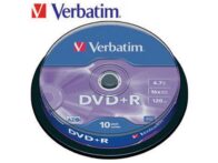 DVD+R VERBATIM 4.7GB 16X spindle (10)