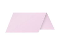Bordkort POLLEN 85x80mm lys rosa(25)