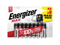 Batteri ENERGIZER Alka Max AA/LR6 (8)
