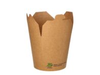 Takeawayboks PURE papp foldet 760ml (25)