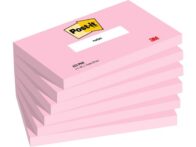 Notatblokk POST-IT 76X127 655pnk rosa(6)